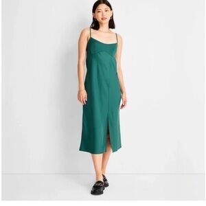 Elegant Green Women's Dress